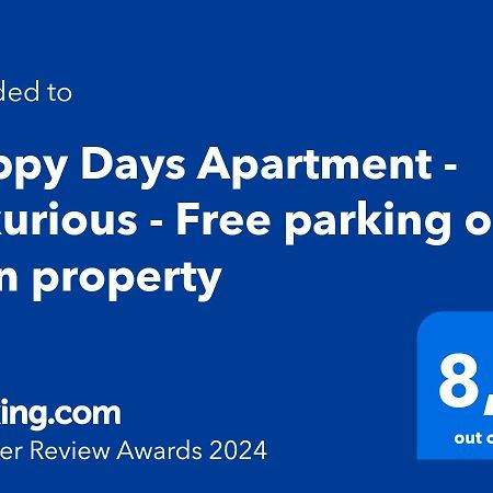 Happy Days Apartment - Luxurious - Free Parking On Own Property Zandvoort Exteriör bild