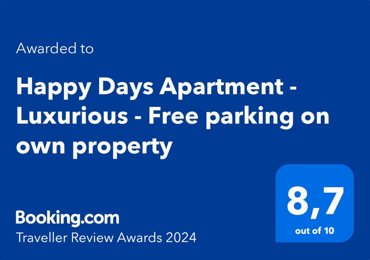 Happy Days Apartment - Luxurious - Free Parking On Own Property Zandvoort Exteriör bild